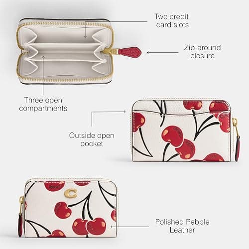 Coach Essential Small Zip Around Card Case thumbnail 3