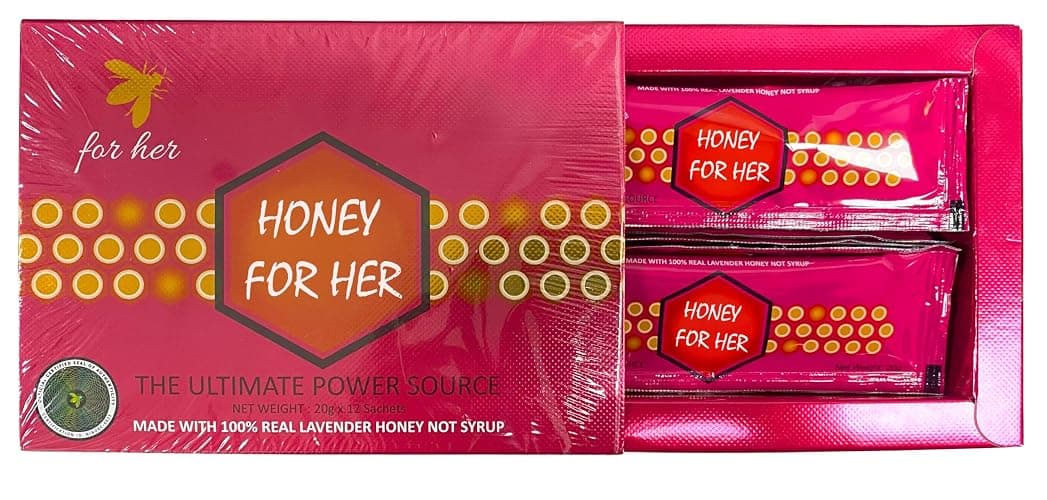 12 Individual sachets Pink Honey for Her.for Women only (Honey For Her) - Image 1