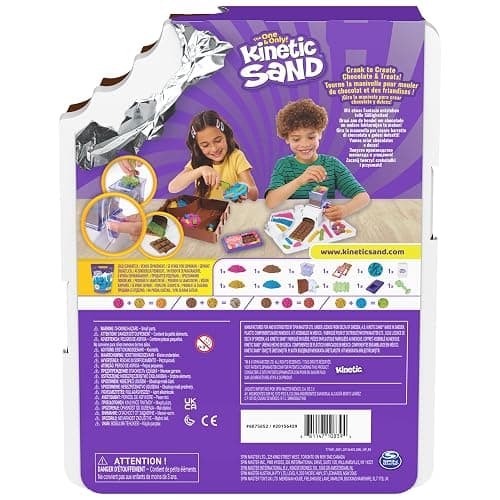 Kinetic Sand Sweet Station Set, Moldable Play Sand Sensory Toys, Ages 5+ thumbnail 9