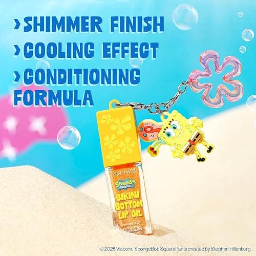 wet n wild Spongebob Bikini Bottom Cooling Lip Oil - I'm Ready! thumbnail 3