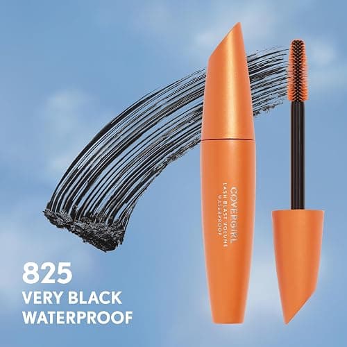 CoverGirl Lash Blast Volume Waterproof Mascara Makeup, Long-Wearing, Smudge-Proof, Cruelty Free, Very Black, 1 Count thumbnail 3