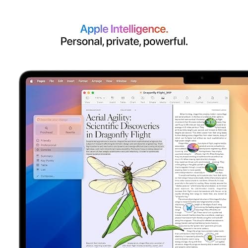 Apple 2025 MacBook Air 15-inch Laptop with M4 chip: Built for Apple Intelligence, 15.3-inch Liquid Retina Display, 24GB Unified Memory, 512GB SSD Storage, Touch ID; Silver with AppleCare+ (3 Years) thumbnail 4