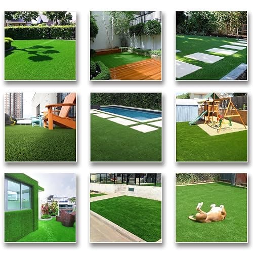SunVilla SV7'X13' Realistic Indoor/Outdoor Artificial Grass/Turf 7 FT X 13 FT (91 Square FT) thumbnail 9