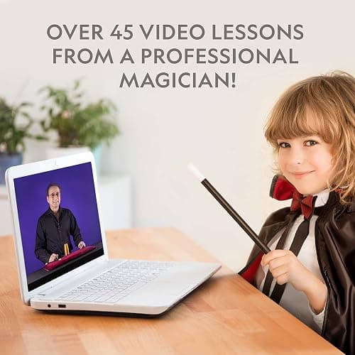 National Geographic Kids Magic Set - 45 Magic Tricks for Kids to Perform with Step-by-Step Video Instructions for Each Trick Provided by a Professional Magician, Toys for Boys and Girls thumbnail 5