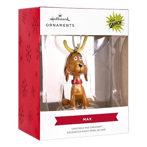 Hallmark Dr. Seuss How the Grinch Stole Christmas! Max Christmas Ornament thumbnail 5