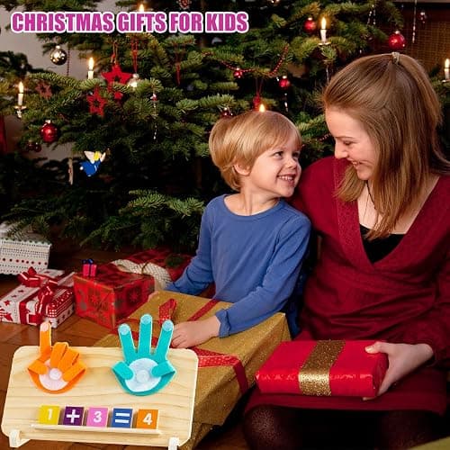 Montessori Toys for 3 4 5 Year Old,Preschool Learning Toys for Toddlers age 2-4,Educational Math manipulatives Number Counting Blocks for Kids,Birthday Christmas Stocking Stuffers for Boys Girls thumbnail 2