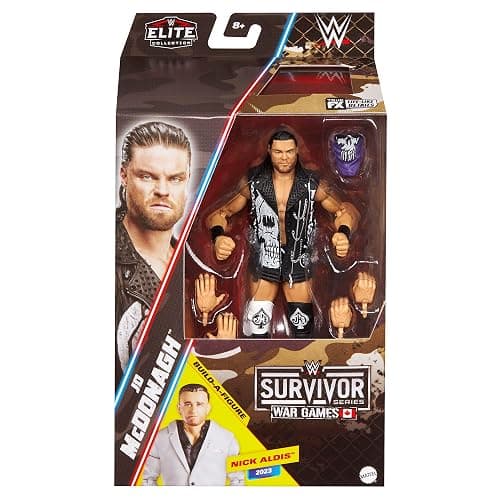WWE JD McDonaugh Elite Survivor Series 2025 Toy Wrestling Action Figure - Image 1