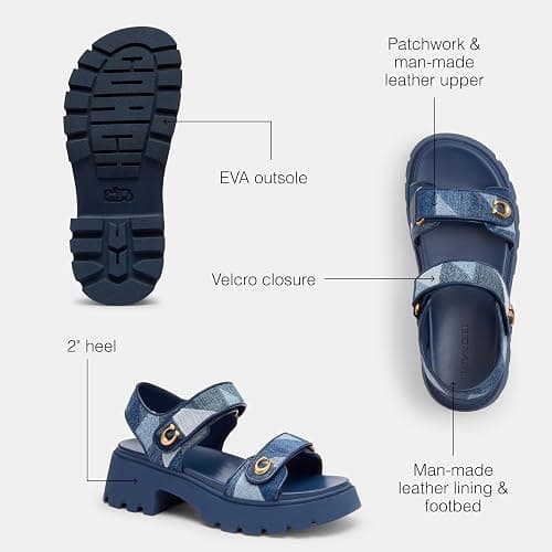 COACH womens Brynn Platform Sandal thumbnail 3