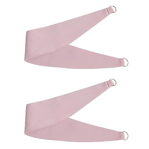 Bujasso Pink Blackout Curtains with Sheer Overlay Mix and Match Double Layer 80% Room Darkening Window Treatment Set for Girls Bedroom Living Room Pink Drapes with Tiebacks Grommet Top 37" Wx84 Lx2 thumbnail 9