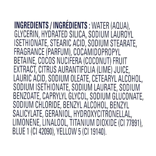 Dove Moisturizing Body Scrub – Coconut & Lime, pH‑Balanced Whipped Texture, Skin‑Renewing Exfoliator, 15 oz thumbnail 7