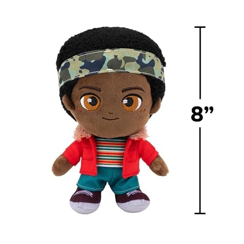 Stranger Things Lucas Sinclair Plush - 8-Inch Soft Plush with Special Embroidery thumbnail 2