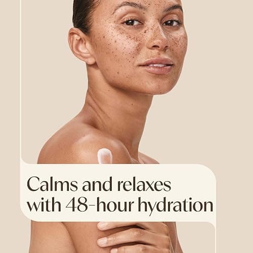 Aveeno Stress Relief Moisturizing Body Lotion, Lavender Scent with Prebiotic Oat for Sensitive Skin, Lightly Scented Lotion with 48-Hour Hydration, Fast Absorbing, Non-Greasy, Value Size 33 Fl Oz thumbnail 3