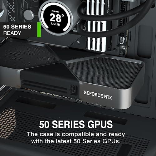 FOIFKIN M1 PC Case -Walnut Front pane Pre-Installed 4 PWM ARGB Fan, ATX Mid-Tower Gaming PC Case, with Type-C,FOIFKIN (Black, M1) thumbnail 9