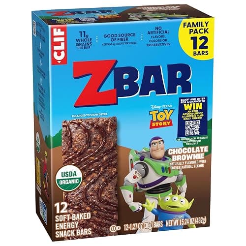 Zbar Chocolate Brownie Soft-Baked Snack Bars, Organic Granola Bars, 12ct | USDA Organic, No Artificial Flavors, Colors, or Preservatives, Non-GMO, 11g Whole Grains, Snacks for Kids thumbnail 11