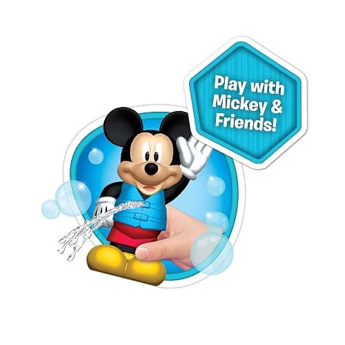 Disney Junior Mickey Mouse Bath Toy Set, Includes Mickey Mouse, Donald Duck, and Pluto Water Toys, Kids Toys for Ages 3 Up by Just Play thumbnail 6