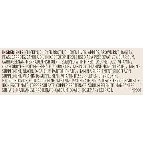 Nutrish Premium Paté Wet Dog Food, Real Chicken & Apple Recipe Whole Health Blend, 13 oz. Can, 12 Count (Rachael Ray) thumbnail 10