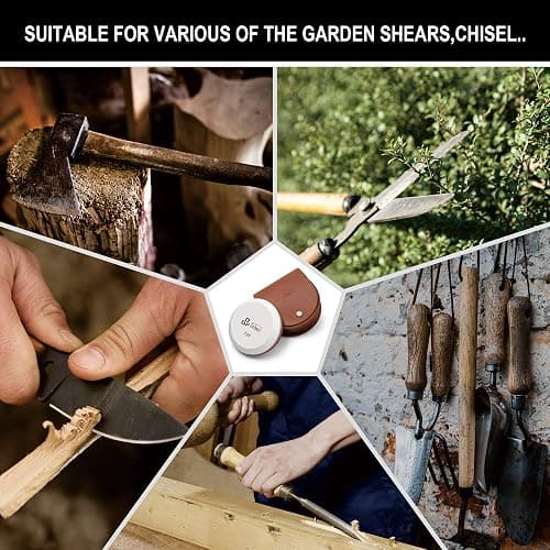 DDF IohEF Axe/Hatchet Sharpening Stone 180/320 Grit, Professional Whetstone & Tool Sharpener, Axe Sharpener with Portable Bag thumbnail 4