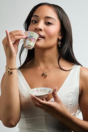Alex and Ani 'Spill the Tea' Cup Charm Pendant Necklaces thumbnail 5