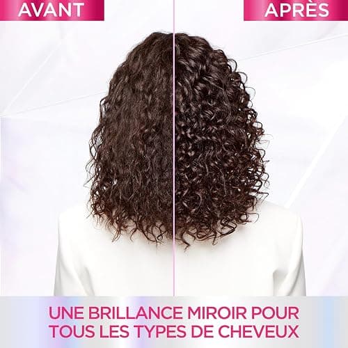 L'Oréal Paris - Protocole Soin Gloss Brillance Miroir - Pour Cheveux Ternes - Enrichi en Acide Glycolique - Sans Sulfates - Elseve Glycolic Gloss Ultimate - 3 Produits thumbnail 2