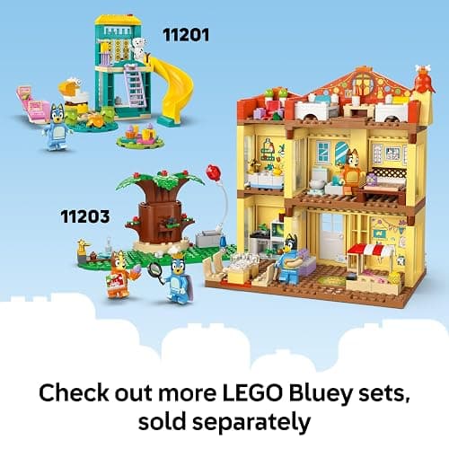 LEGO Bluey: Bluey’s Beach & Family Car Trip - Toddler Learning Toy for Kids 4+ - Includes Bluey, Bingo, and Mum Minifigures - Birthday Gift for Boys and Girls, Ages 4+ - 11202 thumbnail 7