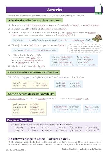New GCSE Spanish AQA Complete Revision & Practice with CGP RevisionHub (for exams from 2026): Includes Audio & Online Tests (CGP AQA GCSE Spanish) thumbnail 24
