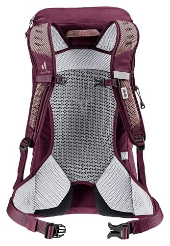 Deuter AC Lite 14L SL Hiking & Daypack Backpack with Narrow Fit, Steel Frame & Superior Breathability - Ashrose-Cassis thumbnail 2