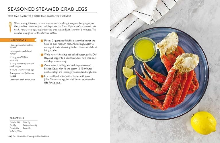 The Ultimate Meal Planning for One Cookbook: 100+ Easy, Affordable, and Low-Waste (High-Taste!) Recipes Made Just for You (Ultimate for One Cookbooks Series) thumbnail 5