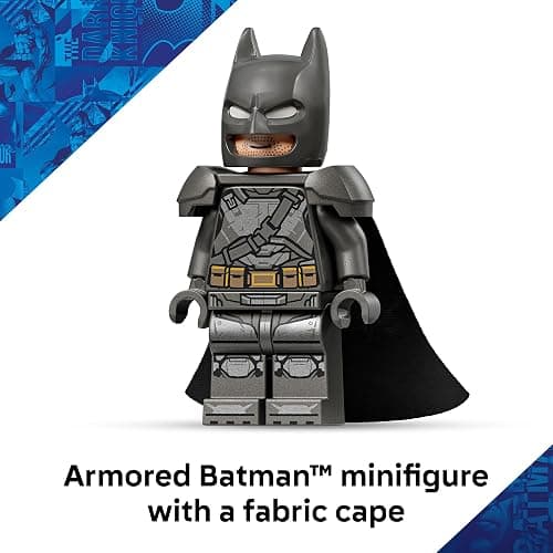 LEGO DC Batman: Batman v Superman Batmobile 76331 | Building Toys for Boys & Girls, Ages 9+, Super Hero Toy for Kids, Armored Batman Minifigure, 220 Pieces, Gift for Birthdays thumbnail 5
