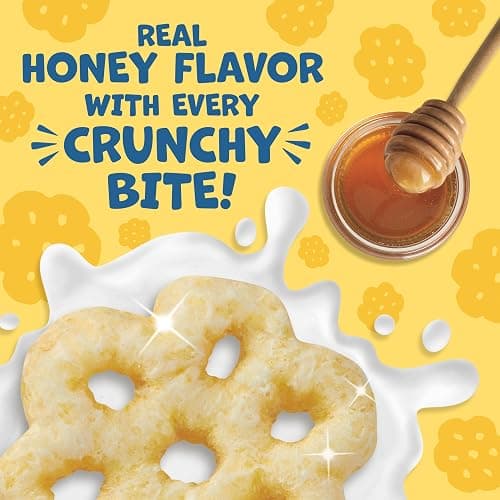 Honeycomb Breakfast Cereal, Made with Real Honey, 10 oz Box | Made With Whole Grain, No Artificial Colors And Flavors, Dye Free, On The Go Treat, Snack For Kids And Adults thumbnail 7