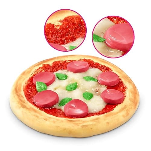 Slime Mart Small Basket by ZURU, Compound Slime Toy, Arts & Crafts for Kids and Kidults, Soft Slime Making Kit - Slime Kit for Girls Ages 6-10, Pizza thumbnail 6
