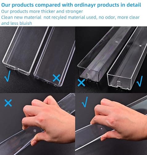 Pero Pero Nail Polish Organizer Acrylic Display Rack for Nail Polish Holder Sunglasses Organizer Essential Oils Holder Clear Eyeglasses Display Case Makeup Organizer thumbnail 6