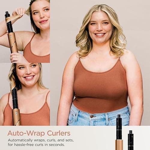 Shark FlexStyle® (Special Edition) | Air Styling & Drying System | Powerful Hair Dryer Brush & Multi-Styler | Auto-Wrap Curlers, Oval Brush, Concentrator, & Storage Bag Included | Copper | HD433CP - Special Edition-FlexStyle Copper thumbnail 3