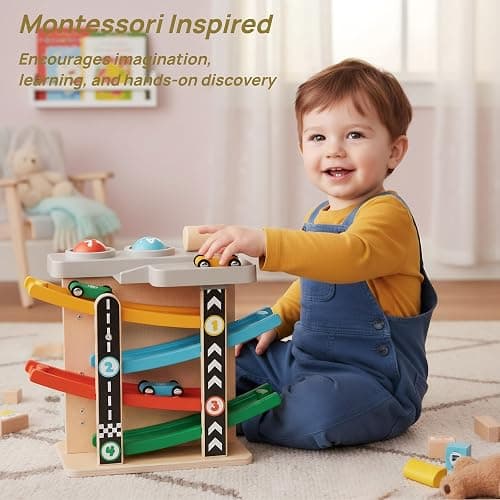 Toddler Toys for 1-2 Year Old Boy, Montessori Toys for 1 Year Old, First Birthday Gifts thumbnail 5