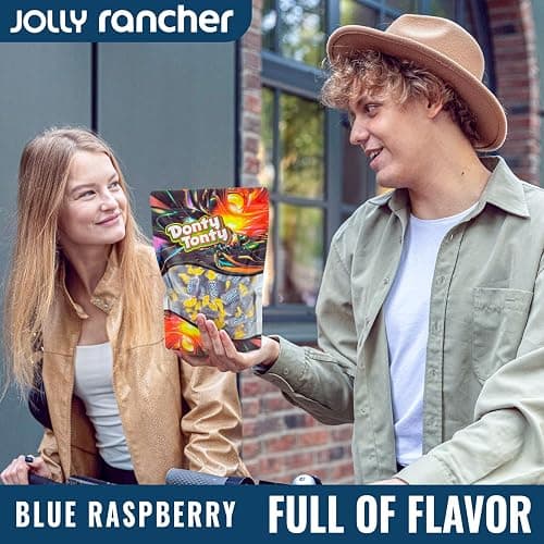 BLUE RASPBERRY JOLLY RANCHER Hard Candy 5 lb - Bulk Bag, Individually Wrapped, Old Fashioned, Fruit Flavored Candies thumbnail 3