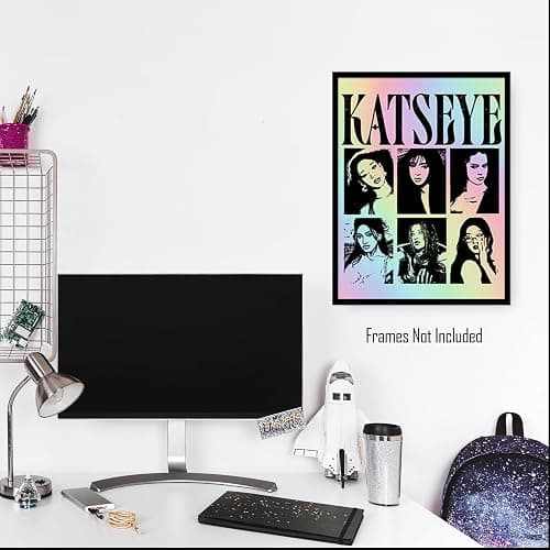 Katseye Poster (UNFRAMED 12 x 16) Kpop Group Music Singers Wall Art Teen Girl Room Wall Art Prints Bedroom Dorm thumbnail 3