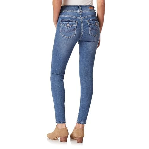 Angels Forever Young Curvy Skinny Jeans for Women, Denim with Contour Waistband thumbnail 2