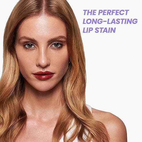 Wonderskin Wonder Blading All Day Lip Stain Peel Off Masque and Reveal Kit- Long Lasting, Waterproof Pink Lip Tint, Transfer Proof Natural Makeup Stain Kit (Charming) - Charming Kit thumbnail 6
