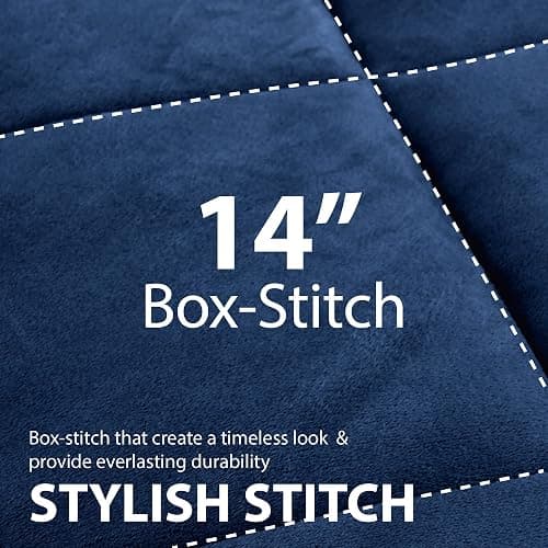 Cathay Home Twin Comforter Set: Ultra Soft and Plush Reversible Micromink and Sherpa 2-Piece Bedding Set, Navy, Twin (66" x 86") thumbnail 3