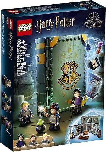 LEGO Harry Potter Hogwarts Moment: Potions Class 76383 Brick-Built Playset with Professor Snape’s Potions Class, New 2021 (270 Pieces) - Image 1