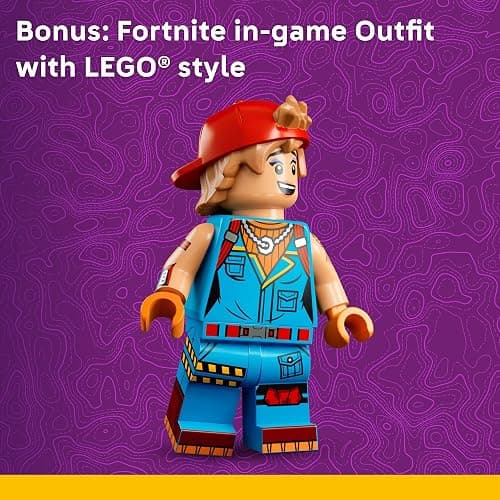 LEGO Fortnite Peely & Sparkplug’s Camp Kids Toy - Pretend Play and Video Game Building Set for Girls & Boys, Ages 7+ - Fortnight Toy Figures Peely, Sparkplug, & More - Gift Idea for Birthdays - 77075 thumbnail 6