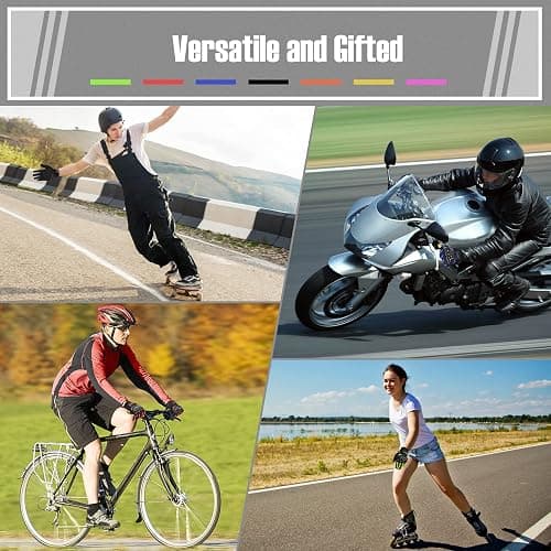 COFIT Motorcycle Gloves Breathable, Touchscreen Motorbike Gloves Anti-Slip with Good Grip Hard Knuckles Protection for Men Women Motocross, BMX ATV MTB Cycling, Road Racing thumbnail 6