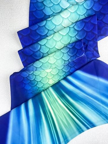 DNFUN Mermaid Tail for Swimming for Adults,Without Monofin. thumbnail 4