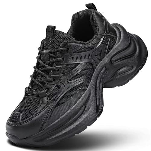 Kvovzo Women's Chunky Sneakers Fashion Platform Casual Dad Shoes Comfortable Walking Running Sport Work Gym Athletic - Image 1