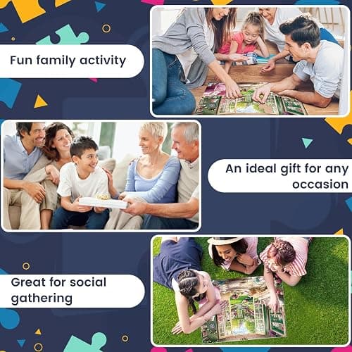 300 Piece Puzzles for Adults, Jigsaw Puzzles 300 Pieces for Adults Kids Building Flowers Puzzle Recycled Cardboard Jigsaw Puzzle Challenging Puzzles Game Family Activity Gift Toy 20.5x15inch thumbnail 5