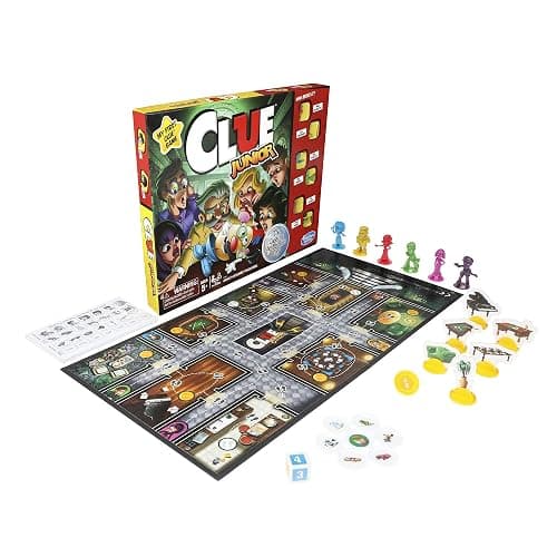 Hasbro Gaming Clue Junior Board Game for Kids Ages 5 and Up, Case of The Broken Toy, Classic Mystery Game for 2-6 Players thumbnail 3