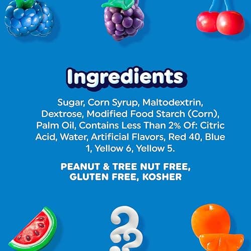 Airheads Full-Size Candy Bars,Taffy Candy Bulk Variety Pack,Individually Wrapped,Six Assorted Fruit Flavors Artificially Flavored,Box,60 Count (Pack of 2) thumbnail 14