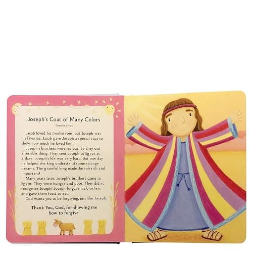 Baby's First Bible Stories Padded Board Book - Gift for Easter, Christmas, Communions, Newborns, Birthdays, Beginner Bible thumbnail 5