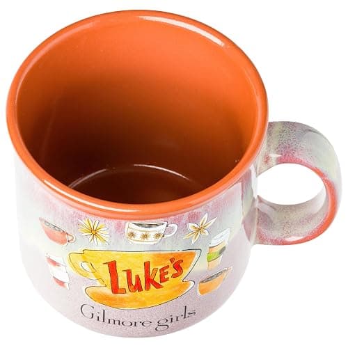 Silver Buffalo Gilmore Girls High Gloss Ceramic Camper Mug Featuring Luke's Diner Logo, 20 Ounces thumbnail 5