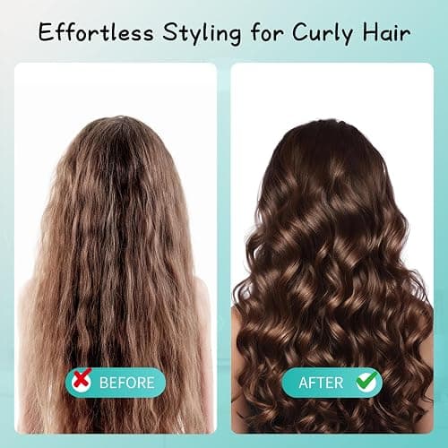 LuxuMach Curl Defining Brush, Curly Hair Brush for Curly Hair Wet or Dry, Boar Bristle Styling Brushes for Shaping & bouncy Curls for Women & Men Gift (Teal) thumbnail 4