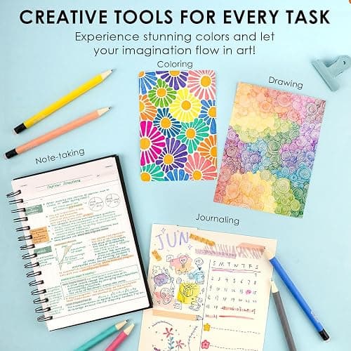 Grabie Erasable Gel Pens, Medium Point 0.7 mm Erasable Pens, Make Mistakes Disappear for Drawing Writing Planner, Pack of 36 Assorted Colors thumbnail 8